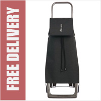 Rolser Jet TWEED 2 Wheel Shopping Trolley Black